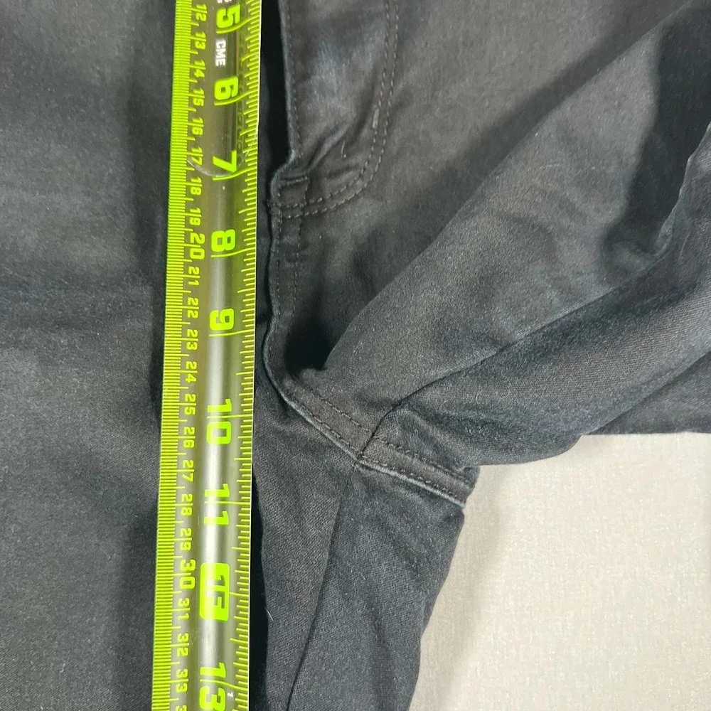 DB Established 1962 Jeans Women 16 Black Denim Cotton Stretch High Rise Straight
